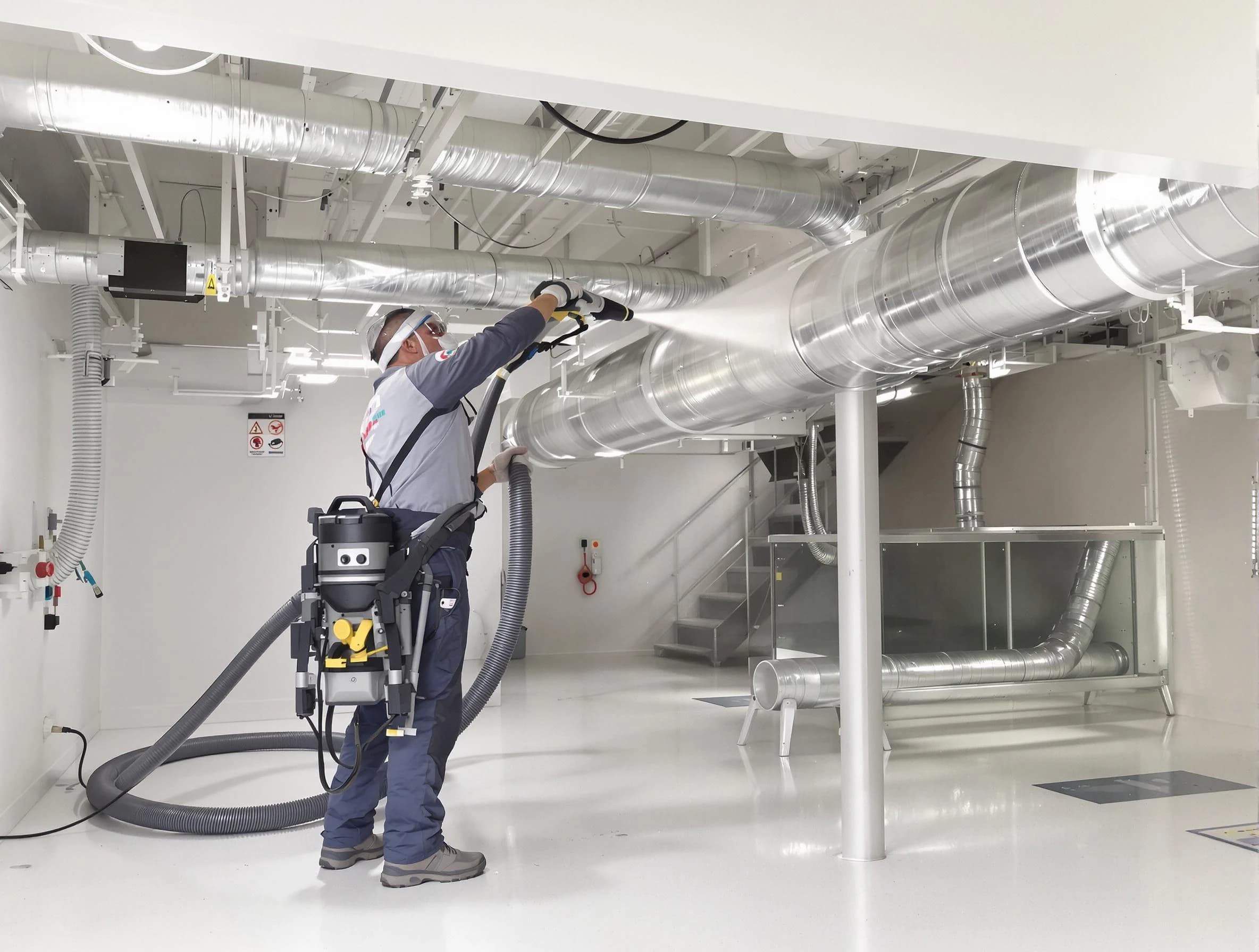 Professional central duct cleaning by Erie Air Duct Cleaning in Erie