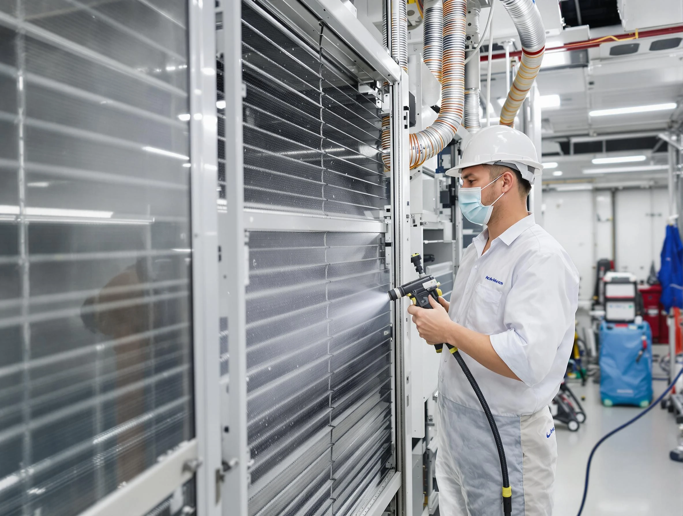 Professional AC coil cleaning by Erie Air Duct Cleaning in Erie