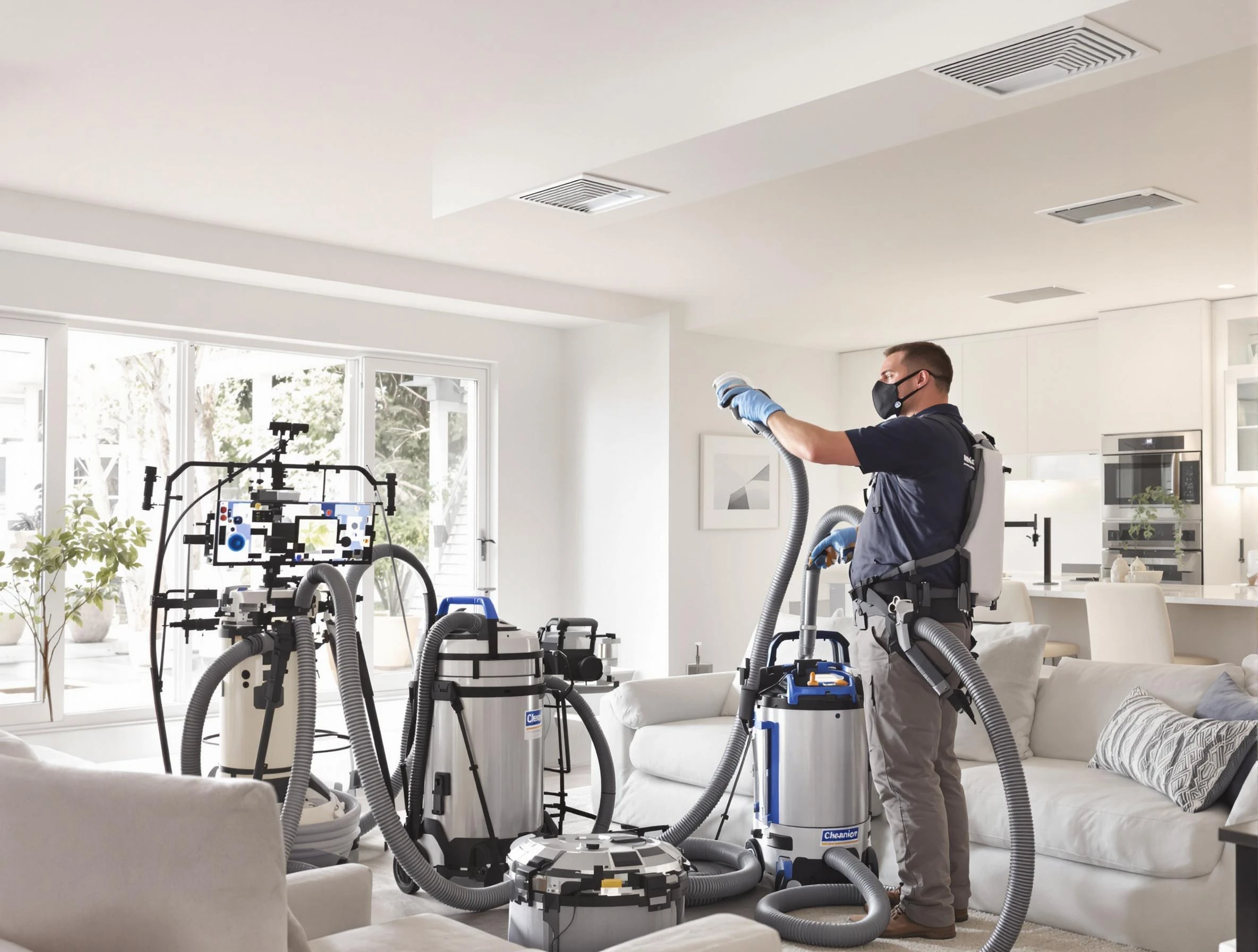 Professional AC duct cleaning by Erie Air Duct Cleaning in Erie