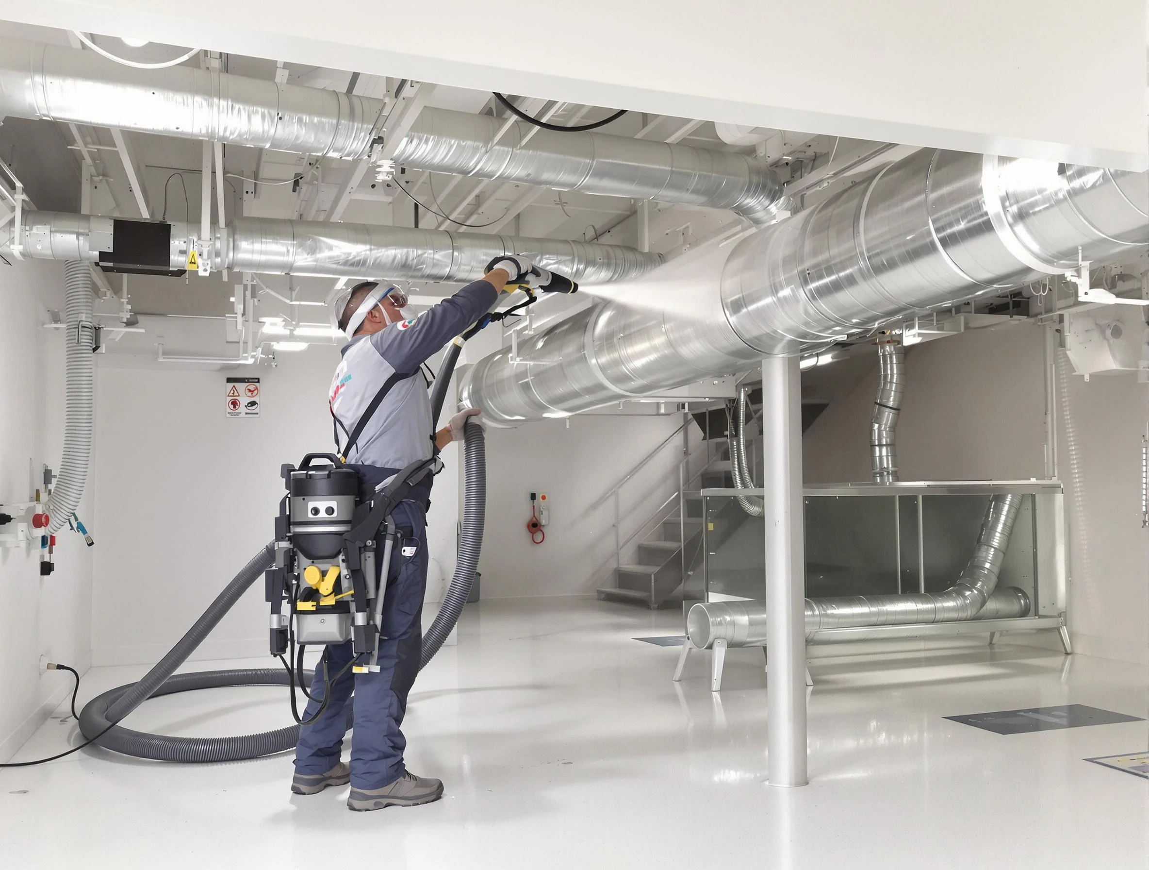 Professional central duct cleaning by Erie Air Duct Cleaning in Erie