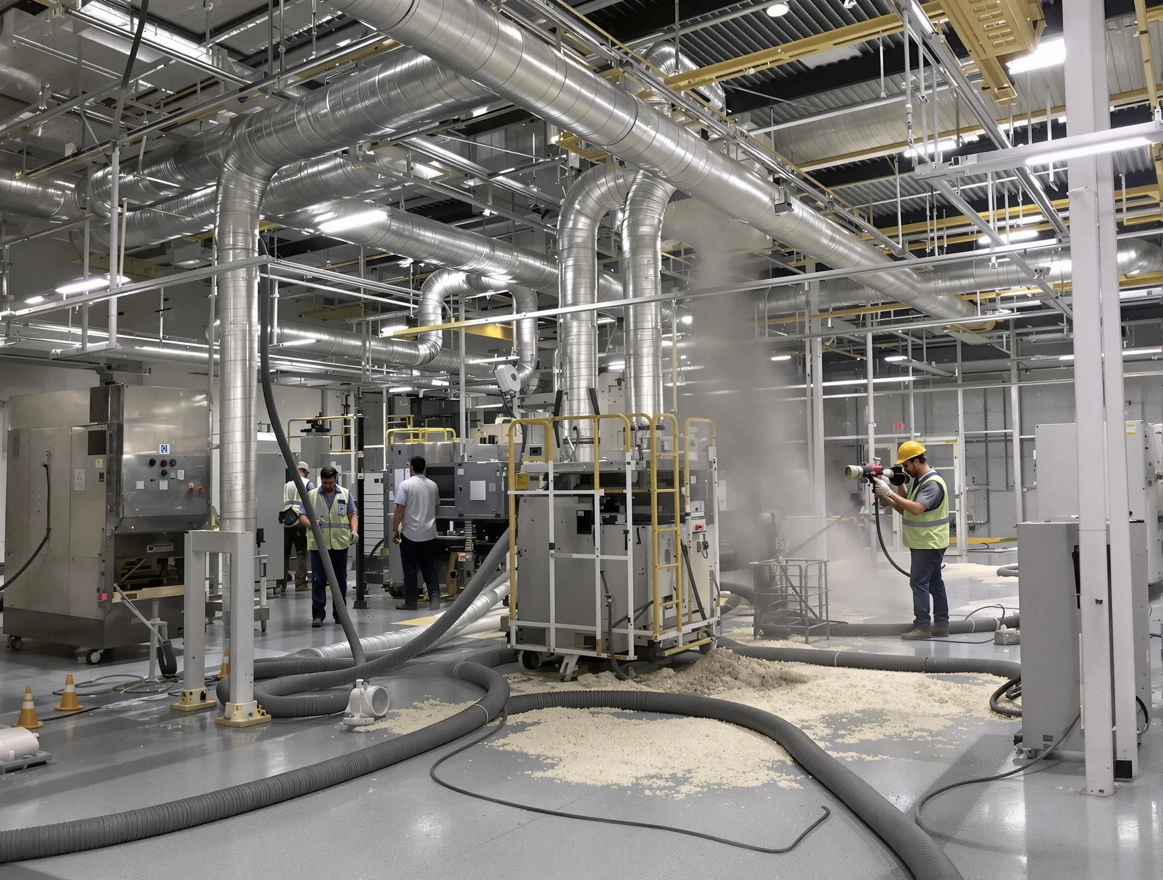 Heavy-duty industrial duct cleaning by Erie Air Duct Cleaning in Erie