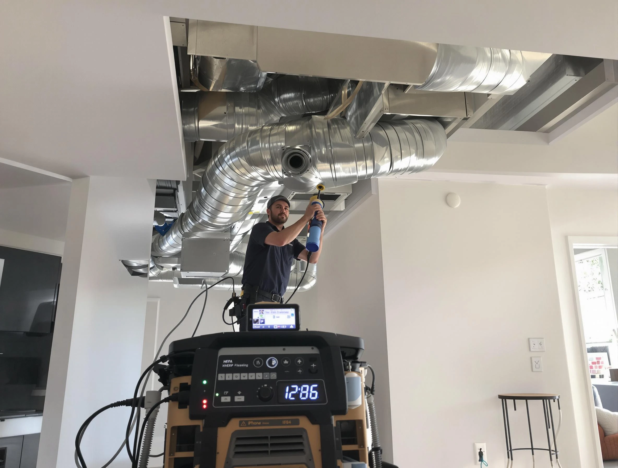 Advanced pure air duct cleaning by Erie Air Duct Cleaning in Erie